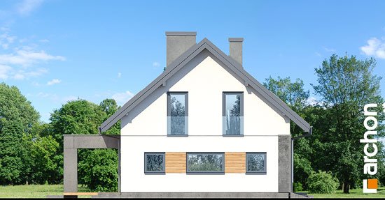 Проєкт будинку Будинок в малинівці 8 (Г) - З мансардним поверхом дома в Україні