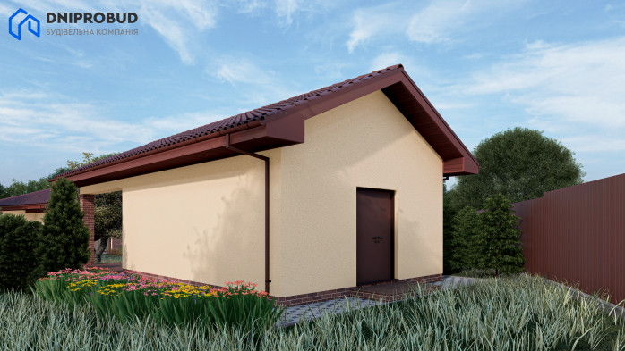 Проект дома Db 20 - 5 Одноэтажные дома в Украине