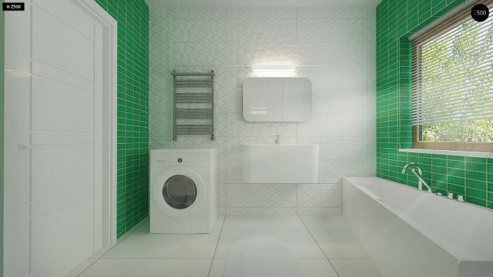 Проєкт будинку U254 - Одноповерхові дома в Україні