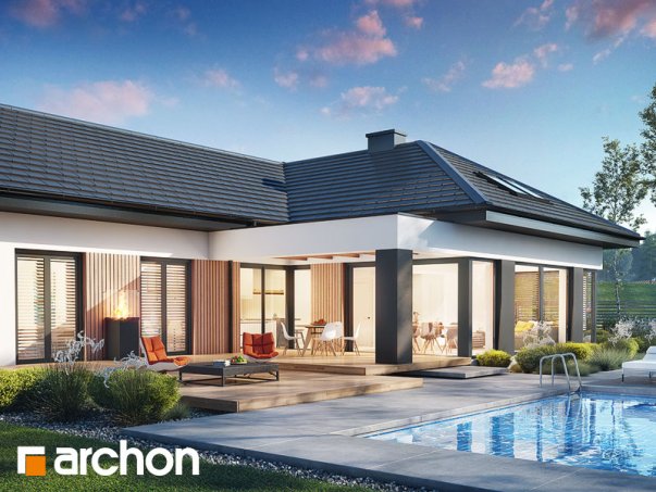 Проєкт будинку Будинок в галантусах (Г2) - Одноповерхові дома в Україні