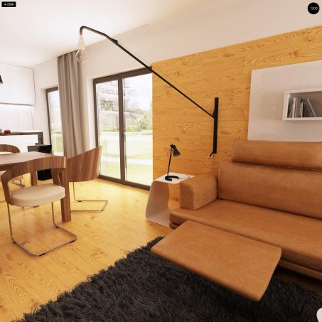 Проект дома Ux100 - 8 Одноэтажные дома в Украине