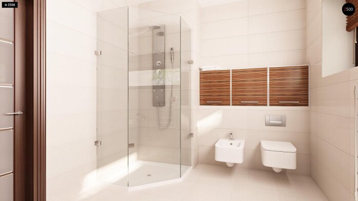 Проект дома Ux15 GL2 - 17 Двухэтажные дома в Украине