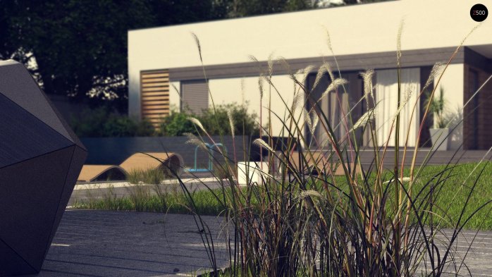 Проєкт будинку Ux117 - Одноповерхові дома в Україні