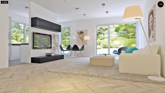 Проєкт будинку U295 - Двоповерхові дома в Україні