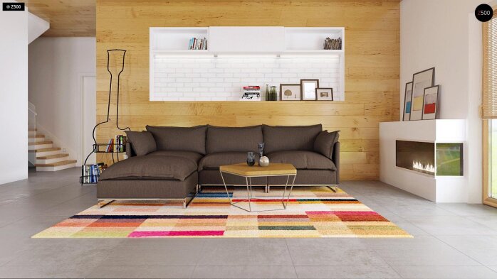 Проєкт будинку Ux54 - Двоповерхові дома в Україні