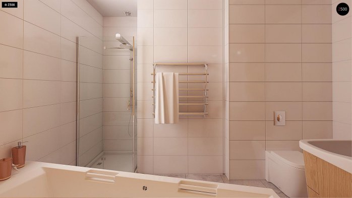 Проєкт будинку U41 - Одноповерхові дома в Україні