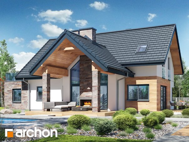 Проект дома Дом в брунерах (Г2) - 1 С мансардным этажом дома в Украине