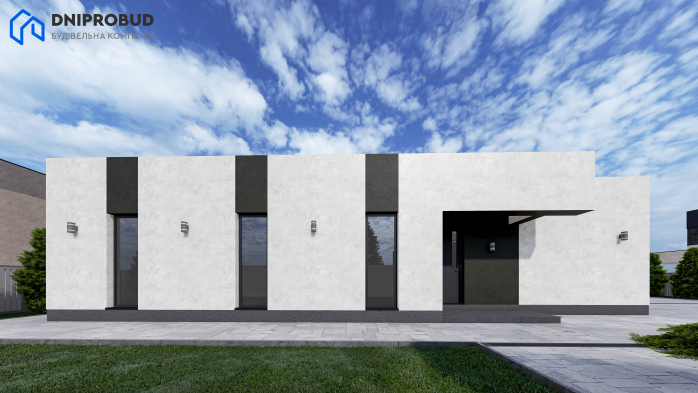 Проєкт будинку Db 23 - Одноповерхові дома в Україні