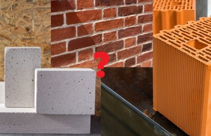 Газоблок, керамоблок чи цегла – що вибрати для будівництва?