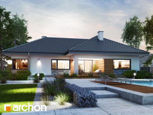 Проєкт будинку Будинок в трояндах (Г2) - Одноповерхові дома в Україні