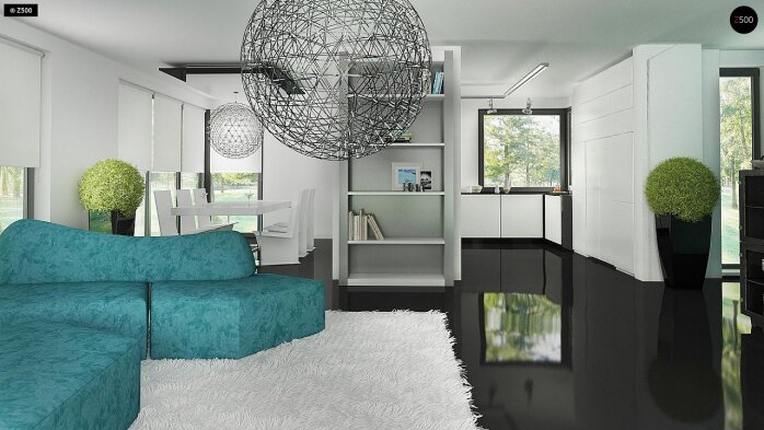 Проєкт будинку Ux22 - Двоповерхові дома в Україні