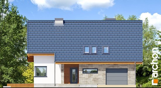 Проект дома Дом в бровниках 3 - 3 С мансардным этажом дома в Украине