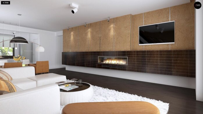 Проєкт будинку U203 - Одноповерхові дома в Україні