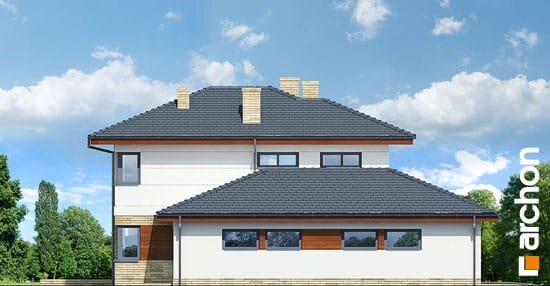 Проект дома Вилла Оливия 2 - 5 Двухэтажные дома в Украине