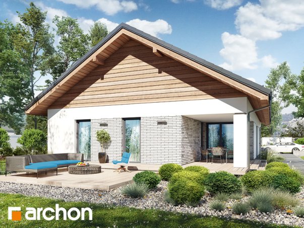 Проект дома Дом в андромедах 3 (Г2) - 2 Одноэтажные дома в Украине