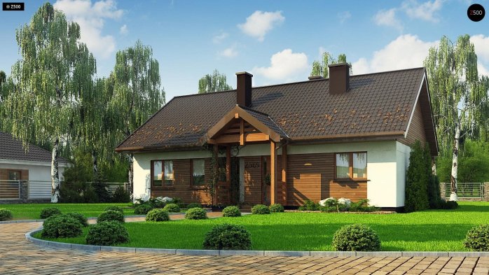 Проєкт будинку U369 D - Одноповерхові дома в Україні