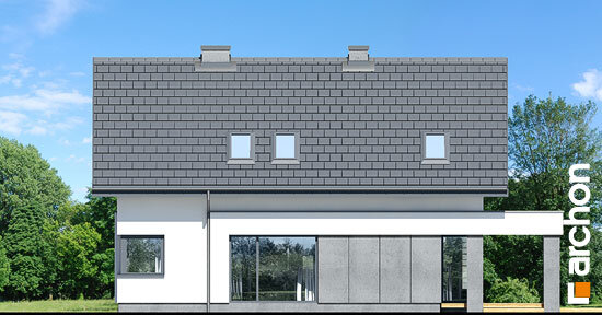 Проєкт будинку Будинок в рабатках - З мансардним поверхом дома в Україні