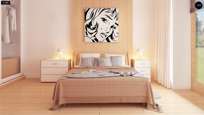 Проект дома U69 - 11 Одноэтажные дома в Украине