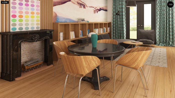 Проєкт будинку U209 - Одноповерхові дома в Україні