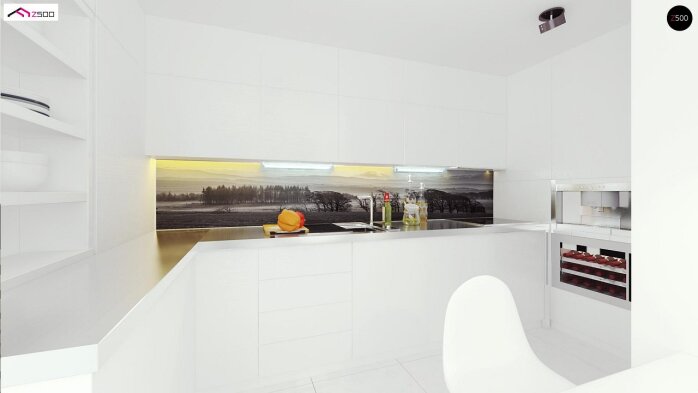 Проект дома Ux55 - 6 Двухэтажные дома в Украине