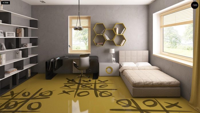 Проєкт будинку U200 L + 100 - Одноповерхові дома в Україні