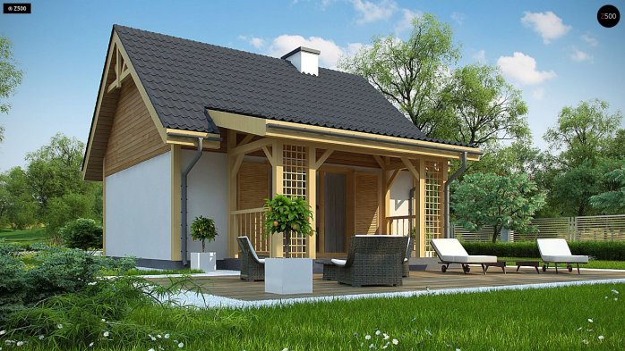 Проект дома U352 - 7 Одноэтажные дома в Украине