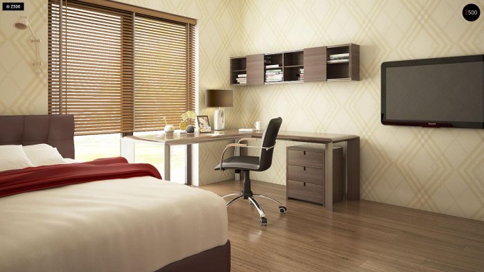 Проєкт будинку Ux101 - Одноповерхові дома в Україні