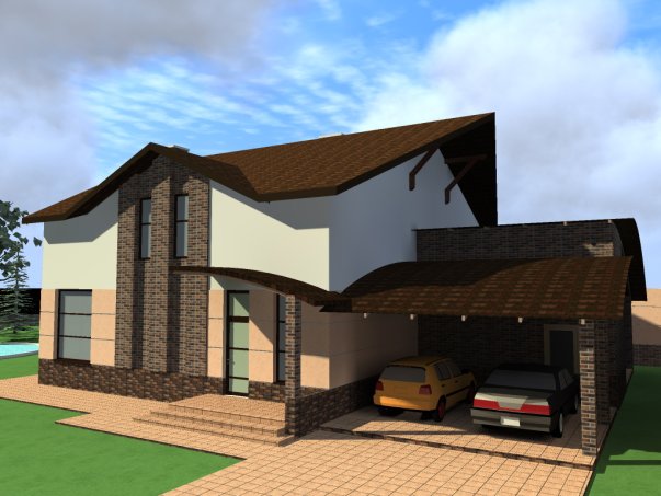 Проєкт будинку Db 5 - Двоповерхові дома в Україні