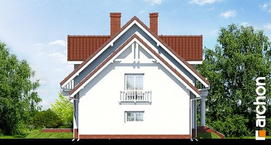 Проект дома Дом в каллах 2 вер.2 - 5 С мансардным этажом дома в Украине