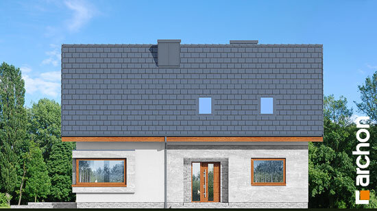 Проєкт будинку Будинок в ізопірумі 2 - З мансардним поверхом дома в Україні