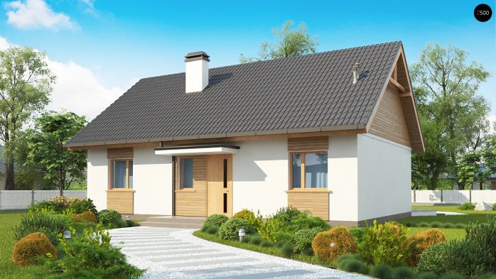 Проєкт будинку U313 - Одноповерхові дома в Україні