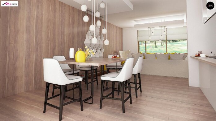 Проєкт будинку U140 v1 - Одноповерхові дома в Україні