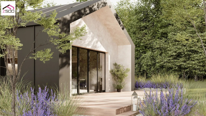 Проект дома U524 - 4 Одноэтажные дома в Украине