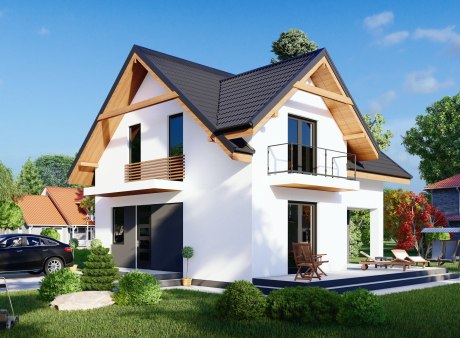 Проєкт будинку DBT 417