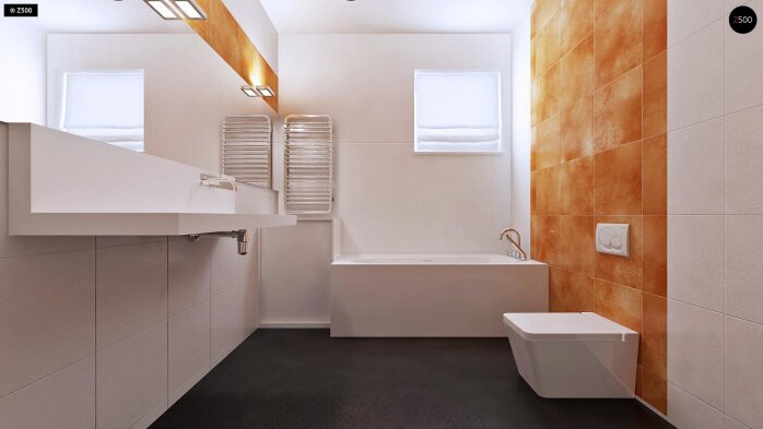 Проєкт будинку U204 GP - Одноповерхові дома в Україні