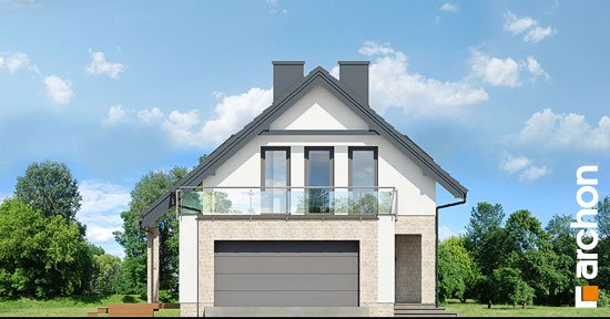 Проект дома Дом в цитринках (Г2) - 3 С мансардным этажом дома в Украине