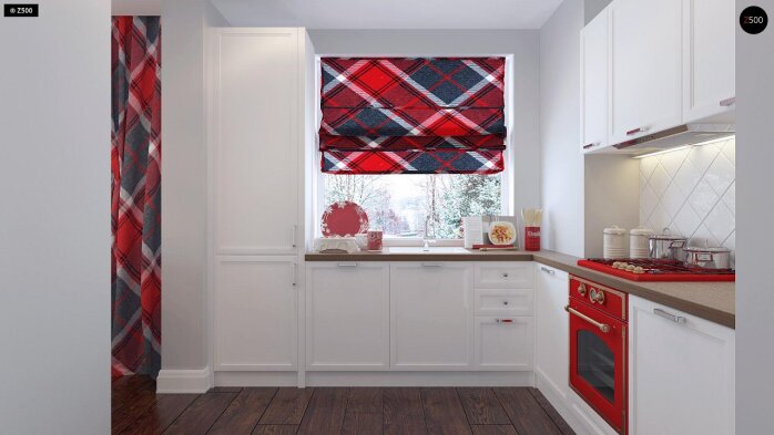 Проект дома U177 - 8 С мансардным этажом дома в Украине