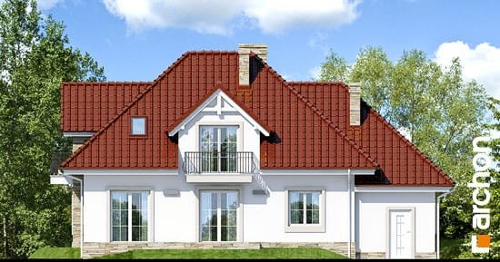 Проект дома Дом в каллах вер.2 - 6 С мансардным этажом дома в Украине