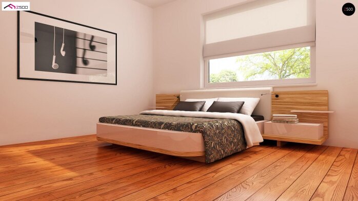 Проект дома U7 35 S - 15 Одноэтажные дома в Украине