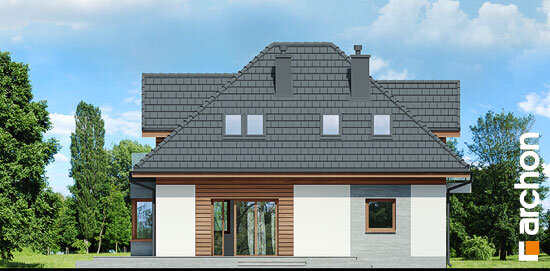 Проект дома Дом в клеверках 3 вер.2 - 6 С мансардным этажом дома в Украине