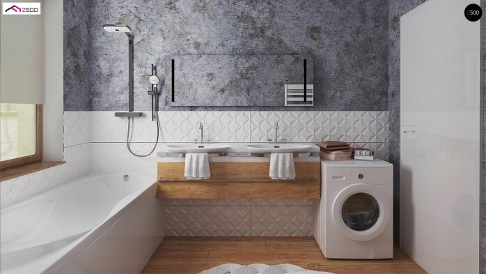 Проєкт будинку U287 GL2 - Одноповерхові дома в Україні