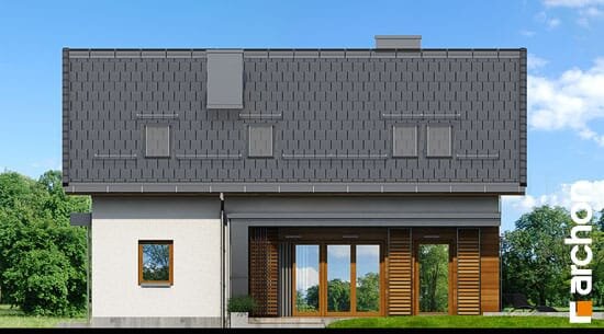 Проект дома Дом в годециях - 6 С мансардным этажом дома в Украине