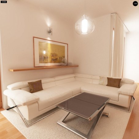 Проект дома Ub4 - 8 С мансардным этажом дома в Украине