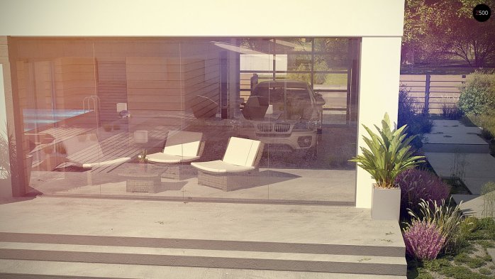 Проєкт будинку Ux117 - Одноповерхові дома в Україні