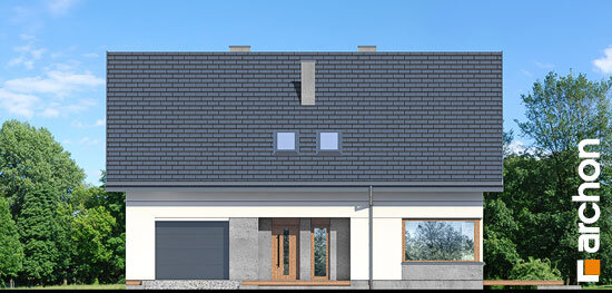 Проєкт будинку Будинок в айдаредах 11 - З мансардним поверхом дома в Україні