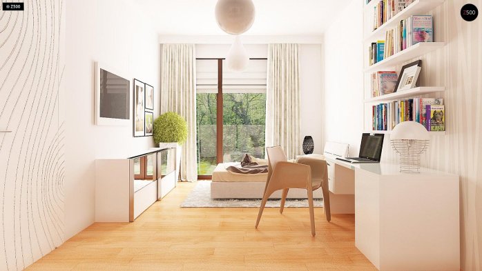 Проект дома U281 - 12 Одноэтажные дома в Украине