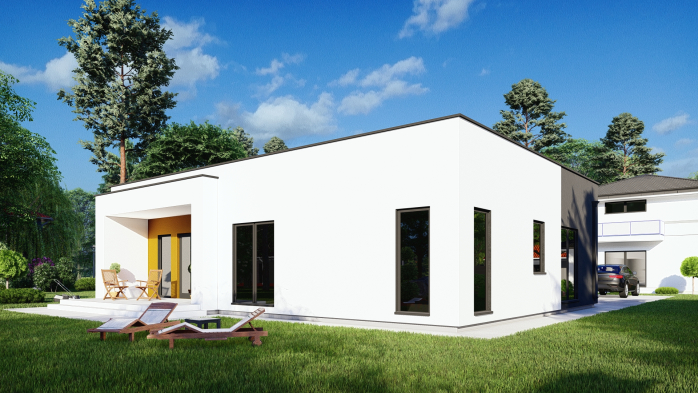Проєкт будинку DBT 414 - Одноповерхові дома в Україні