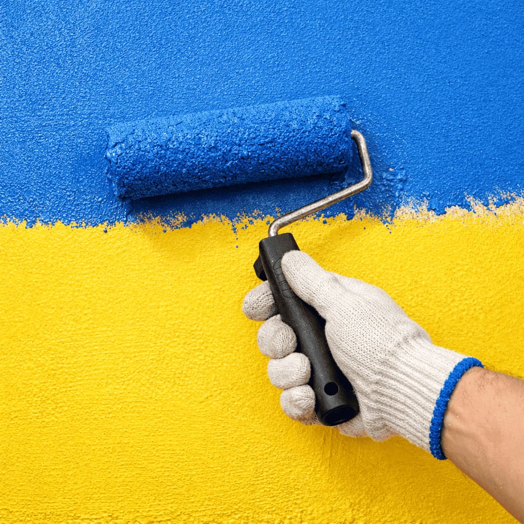 как красить стены