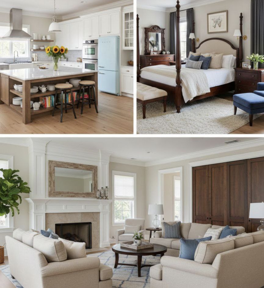 Американский интерьер дома