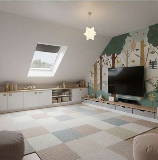 мансарда детская